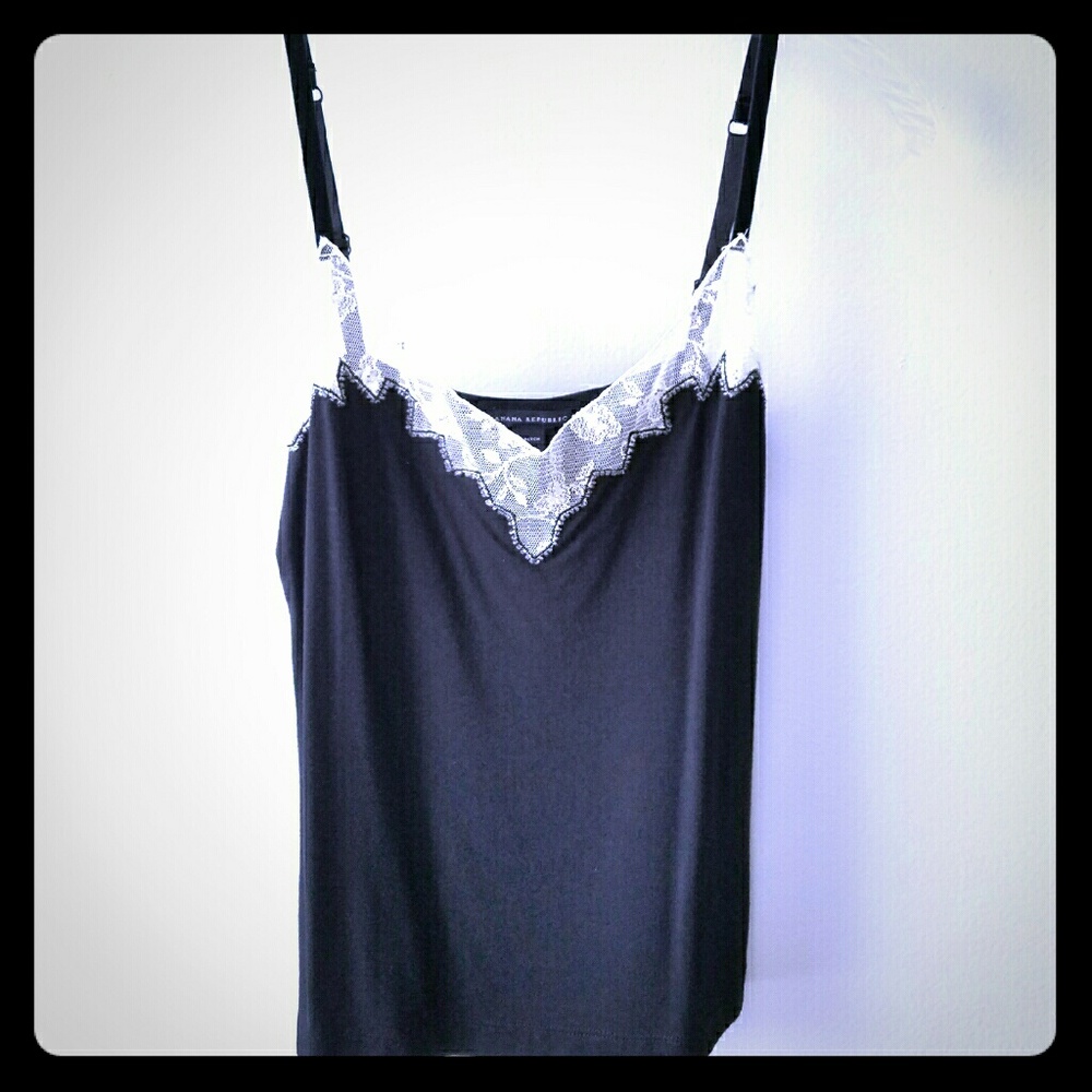 Dressy Banana Republic tank Sz S
